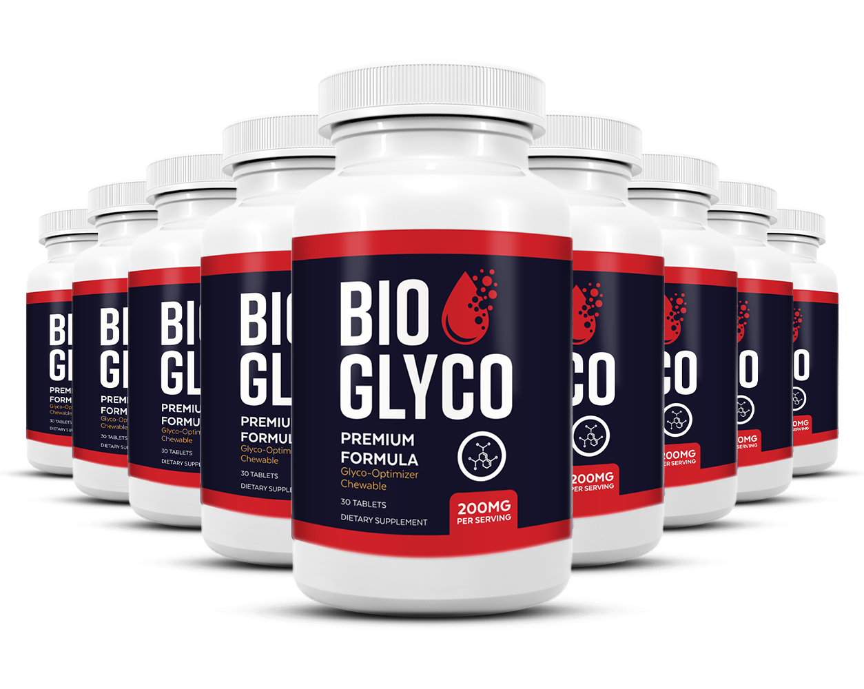 9 BioGlyco Bottles